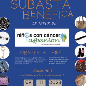 Donacion a beneficio de Aspanion